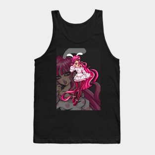 Cute Pinky Bunny Girl Tank Top